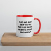Can we just skip to the part of my life where I travel the world? - Ceramic Mug with Color Funny quotes 7848810