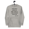 Your time is limited, so don't waste it living someone else's life! - Steve Jobs - Unisex Hoodie Motivational quotes 7847934
