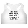 Some days I amaze myself. Other days I put my keys in the fridge. - Padded Sports Bra Funny quotes 7848914