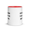 Either you run the day or the day runs you. - Ceramic Mug with Color Motivational quotes 7849153
