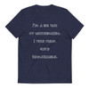 I'm a big fan of whiteboards. I find them quite remarkable. - Unisex Organic Cotton T-Shirt Funny quotes 7848079