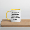 Sometimes it takes a good fall to really know where you stand. - Ceramic Mug with Color Motivational quotes 7849061