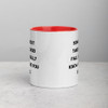 Sometimes it takes a good fall to really know where you stand. - Ceramic Mug with Color Motivational quotes 7849061