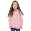 Push yourself because nobody is going to do it for you. - Kids Hoodie Motivational quotes 7848561