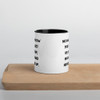 No matter how you feel, get up, dress up, show up and never give up. - Ceramic Mug with Color Motivational quotes 7849162