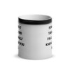 Sometimes it takes a good fall to really know where you stand. - Glossy Black Magic Mug Motivational quotes 7848738