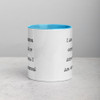I am standing outside. So if anyone asks, I am outstanding! - Ceramic Mug with Color Funny quotes 7848975