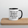 Trust that when the answer is no, there is a better yes down the road. - Ceramic Mug with Color Motivational quotes 7849161