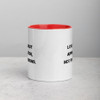 Love is about appreciation, not possessions. - Ceramic Mug with Color Motivational quotes 7849194