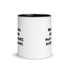 What do you call an owl that does magic tricks? Hoodini - Ceramic Mug with Color Funny quotes 7848848