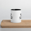 What do you call an owl that does magic tricks? Hoodini - Ceramic Mug with Color Funny quotes 7848848