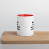 What do you call an owl that does magic tricks? Hoodini - Ceramic Mug with Color Funny quotes 7848848