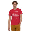 Your time is limited. So don't waste it living someone else's life. - Steve Jobs - Unisex Organic Cotton T-Shirt Motivational quotes 7848748