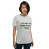 You only fail when you stop trying. - Unisex Short Sleeve Jersey T-Shirt Motivational quotes 7849087