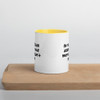 At night I fall asleep. In the morning I can't get up. - Ceramic Mug with Color Funny quotes 7848662
