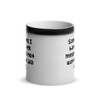 Sometimes I have to tell myself it's not worth the jail time. - Glossy Black Magic Mug Funny quotes 7848365