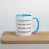 Please God, if you can't make me thin, make my friends fat. - Ceramic Mug with Color Funny quotes 7848791