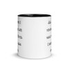 All my life I thought the air was free. Until I bought a bag of chips. - Ceramic Mug with Color Funny quotes 7848345