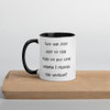 Can we just skip to the part of my life where I travel the world? - Ceramic Mug with Color Funny quotes 7848817