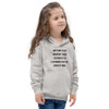 No one ever injured their eyesight by looking on the bright side. - Kids Hoodie Motivational quotes 7848028