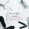 All we have is NOW. - Padded Sports Bra Funny quotes 7848816