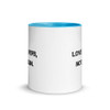 Love is a verb, not a noun. - Ceramic Mug with Color Motivational quotes 7849072