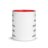 I stopped fighting my inner demons. We're on the same side now. - Ceramic Mug with Color Funny quotes 7848897