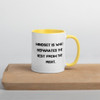 Mindset is what separates the best from the rest. - Ceramic Mug with Color Motivational quotes 7849057