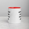 Anything that costs your peace is too expensive. - Ceramic Mug with Color Motivational quotes 7849026