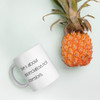 Love is about appreciation, not possessions. - White Glossy Mug Motivational quotes 7851574