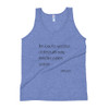 The road to success is dotted with many tempting parking spaces. - Will Rogers - Unisex Soft Tri-Blend Tank Motivational quotes 7853636