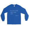 The secret of getting ahead is getting started. - Mark Twain - Ultra Cotton Long Sleeve T-Shirt Motivational quotes 7852389