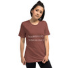 Happiness looks gorgeous on you. - Unisex Triblend Short Sleeve T-Shirt Motivational quotes 7854125