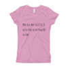 Aim for the moon. If you miss, you may hit a star. - Girl's The Princess Tee Motivational quotes 7853462