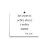 The secret of getting ahead is getting started. - Mark Twain - Paper Poster Motivational quotes 7852006
