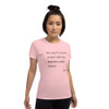 The road to success is dotted with many tempting parking spaces. - Will Rogers - Ladies Cotton Short Sleeve T-Shirt Motivational quotes 7851731