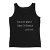 Trust in the United States Of America - Warren Buffett - Ladies Missy Fit Ringspun Tank Top Motivational quotes 7852465