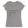 A smooth sea never made a skillful sailor. - Ladies' Triblend Short Sleeve T-Shirt Motivational quotes 7854096
