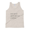 Love is about appreciation, not possessions. - Unisex Soft Tri-Blend Tank Motivational quotes 7853815