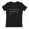 The goal is to be rich. Not to look rich. - Ladies' The Boyfriend Tee Motivational quotes 7853125