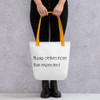 Always deliver more than expected. - Tote Motivational quotes 7852427
