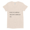 Love is no what yo say. Love is what you do. - Women's Tri-Blend T-Shirt Motivational quotes 7853849