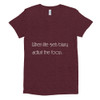 When life gets blurry adjust the focus. - Women's Tri-Blend T-Shirt Motivational quotes 7853536