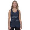 The secret of getting ahead is getting started. - Mark Twain - Fine Jersey Tank Top Unisex Motivational quotes 7851375