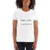 It takes two flints to make a fire. - Louisa May Alcott - Ladies' Ultra Cotton T-Shirt Motivational quotes 7853810