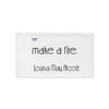 It takes two flints to make a fire. - Louisa May Alcott - Pillow Case Motivational quotes 7852363