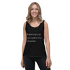 Anything that costs your peace is too expensive. - Ladies Missy Fit Ringspun Tank Top Motivational quotes 7852528
