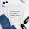 No one ever injured their eyesight by looking on the bright side. - Ladies Ringspun Fashion Fit T-Shirt Motivational quotes 7852799