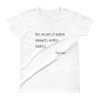 The secret of getting ahead is getting started. - Mark Twain - Ladies' Ultra Cotton T-Shirt Motivational quotes 7853922