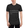 You should tell people how important they are to you. - Unisex Short Sleeve Track Shirt Motivational quotes 7853385